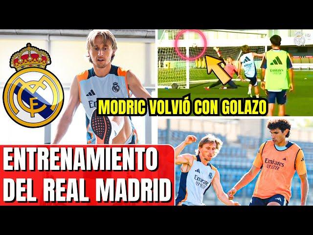 ENTRENAMIENTO DEL REAL MADRID - 10 DE SEPTIEMBRE DE VUELTA DESPUÉS DEL PARÓN INTERNACIONAL