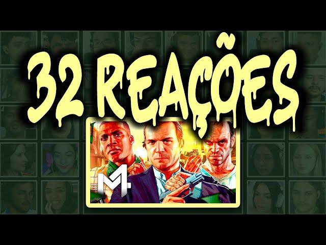 MULT REACT | MICHAEL, FRANKLIN E TREVOR (GRAND THEFT AUTO) - V | M4RKIM, HENRIQUE MENDONÇA E DAARUI