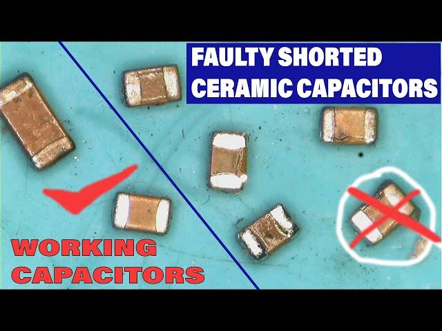 How to identify shorted capacitors, you don’t need to inject any voltages