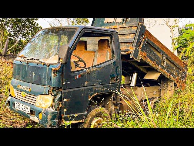 Dump Truck Restoration Project // P1 -  Restoration Of Extremely Old Dirty Diesel Engines