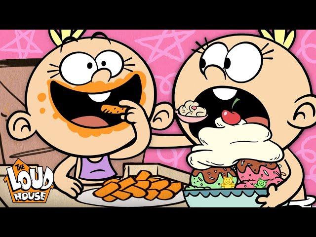 Baby Lily's Yummiest Food Moments!  w/ Lincoln, Luna,  | Compilation | The Loud House