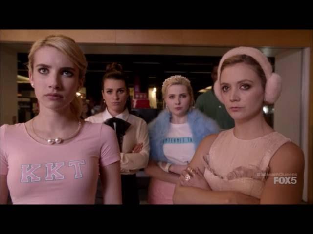 Scream Queens 1x04 - Cafeteria Scene