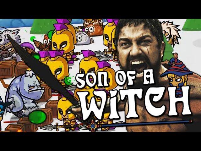 Спартанцы, гласскэнон и финал // Son of a Witch #11