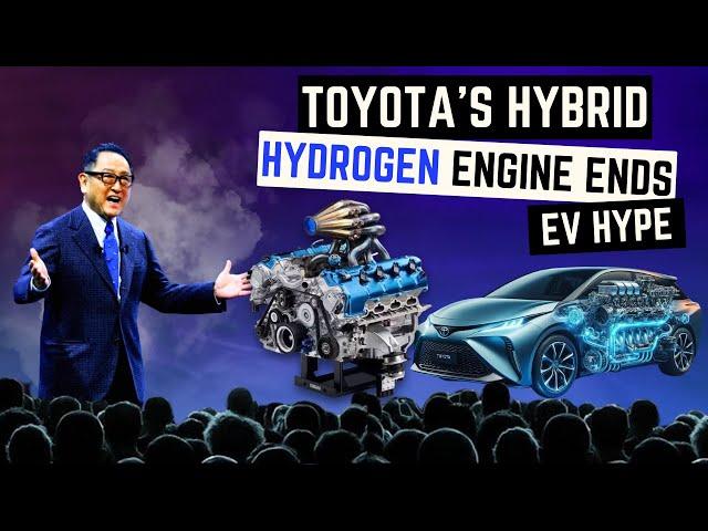 Toyota reveals New hybrid hydrogen Combustion Engine to end EV 'hype'