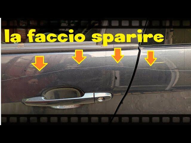 Come eliminare graffi dalla carrozzeria - rigature della vernice auto