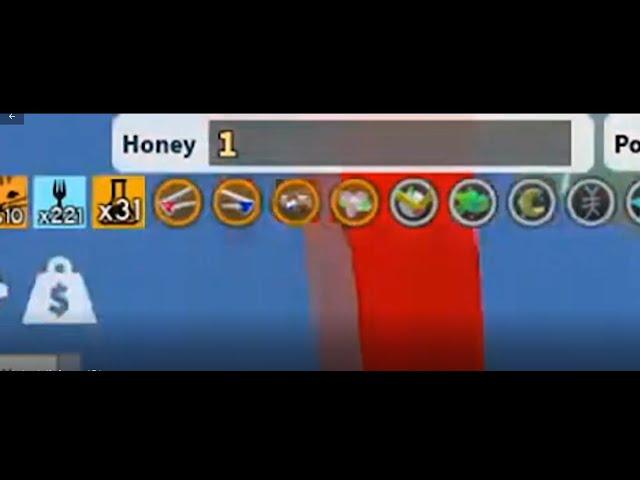 Rhythm Master gets 1 honey in Roblox Bee Swarm Simulator