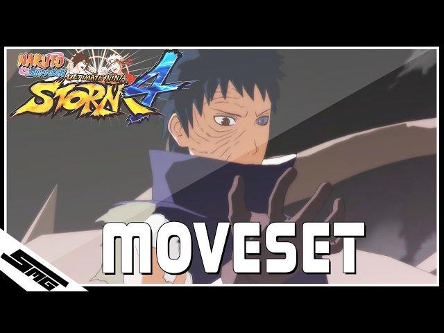 Naruto Ultimate Ninja Storm 4 - Obito COMPLETE Moveset