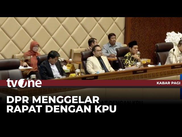 Komisi II DPR RI Gelar Rapat dengan KPU Membahas PSU | Kabar Pagi tvOne