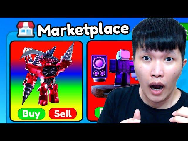 WOW! JUAL BELI UNIT BASIC - ULTIMATE DI MARKETPLACE TOILET TOWER DEFENSE ROBLOX