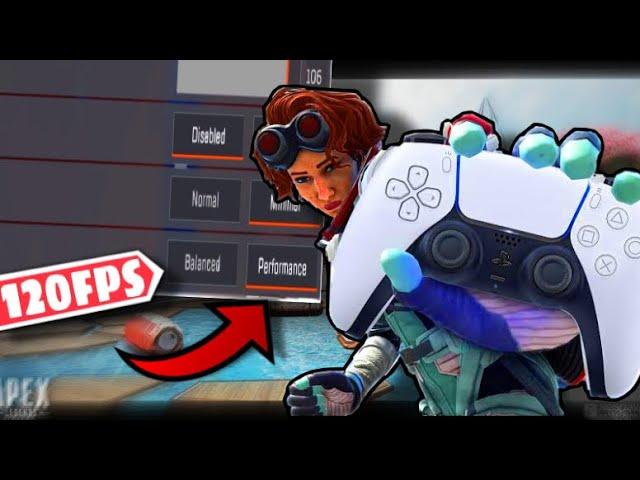 What 120FPS TURNS You Into ON CONSOLE + Controller Settings (Apex Legends)