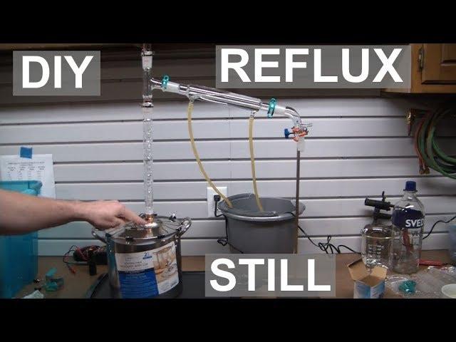 Building a SUPER CHEAP and SIMPLE Reflux Still! - ElementalMaker