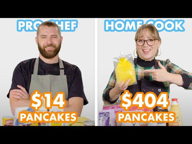 $404 vs $14 Pancakes: Pro Chef & Home Cook Swap Ingredients | Epicurious