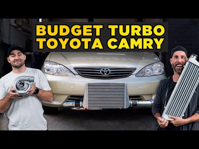 World's cheapest Turbo Kit (on a Camry)