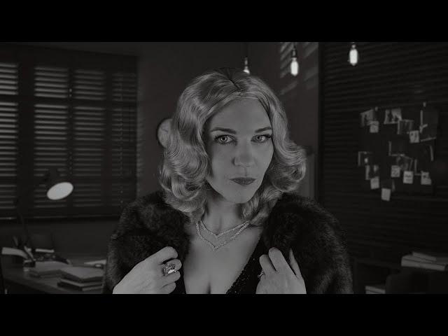 ASMR Detective RP (ASMR film noir, long monologue and lots of personal attention)