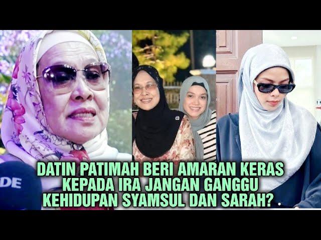 Padu ini amaran keras Datin Patimah buat Ira Kazar malu terduduk ⁉️