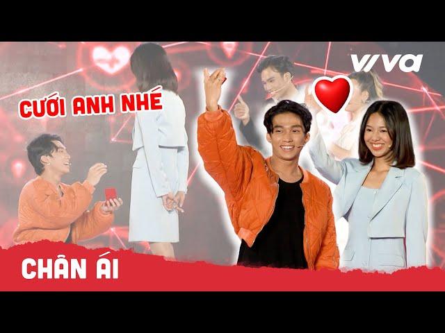 "CƯỚI ANH NHÉ" Chàng Trai Bắc Cầu Hôn Cô Gái Nam Cực Kì Lãng Mạng | Chân Ái 2024 | Hẹn Hò