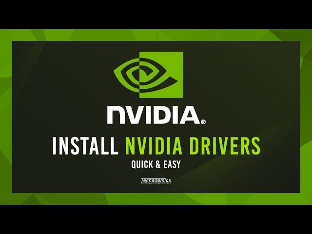 How To Download And Install Nvidia Drivers For Windows 11 - (Full Guide!)