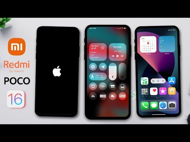 Apple iOS 16 on XIAOMI? Best iOS 16 themes for MIUI 13 and MIUI 12.5