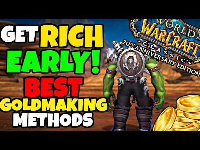 Do THIS To Make A LOT of Gold EARLY in Fresh Classic WoW Servers!