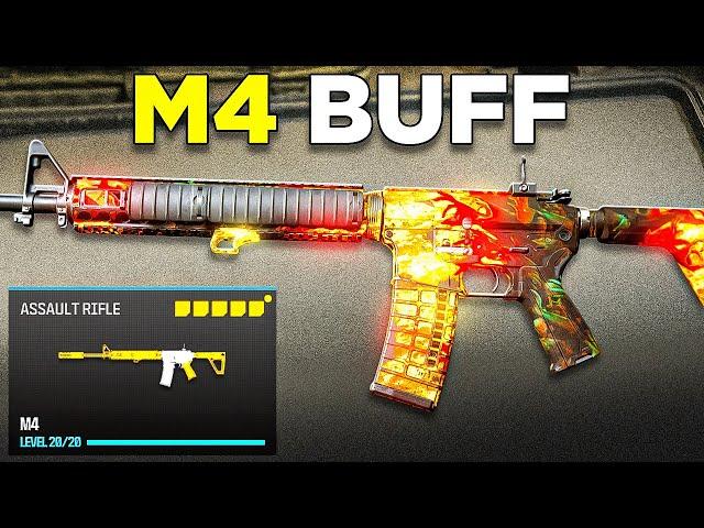 the *NEW* BUFFED M4 is GODLIKE in MW3 SEASON 3! (Best M4 Class Setup) - Modern Warfare 3