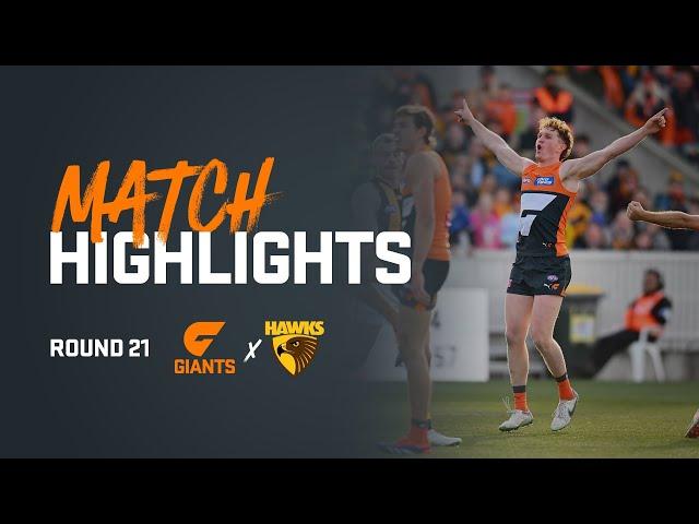 AFL Highlights: R21 v Hawthorn