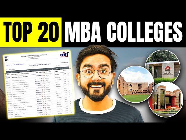 Top 20 MBA Colleges in India | An Honest Ranking