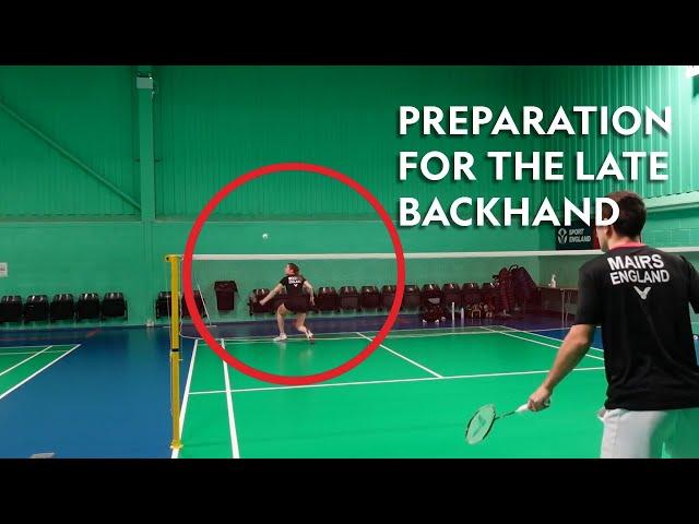 Get Your Late Backhand Technique Done Properly, It Can Save You A Point Or Two!