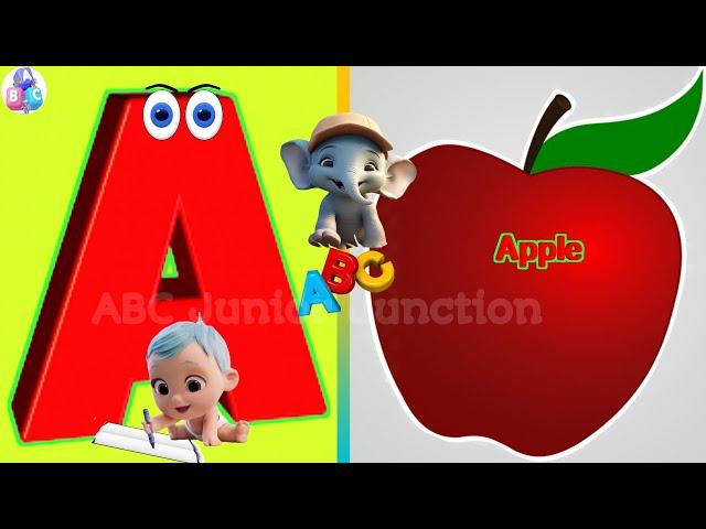 ABC Kid's Song / ABCD / Kiddos Study Zone / ABC Phonics Song /Tiny Tots /ABC lyrics song #phonicsong