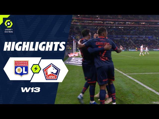 OLYMPIQUE LYONNAIS - LOSC LILLE (0 - 2) - Highlights - (OL - LOSC) / 2023-2024