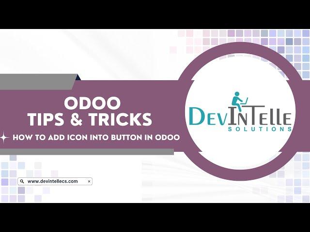 How To Add Icon Into Button in Odoo | | Odoo17 Features #odoo17