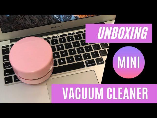 Unboxing Mini Vacuum Cleaner | Desktop, Laptop, Car Vacuum Cleaner, Pet Hair, Craft, Paper Scraps