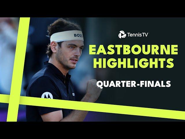 Fritz Takes On Shang; Cobolli & Kecmanovic Feature | Eastbourne 2024 Highlights Day 4