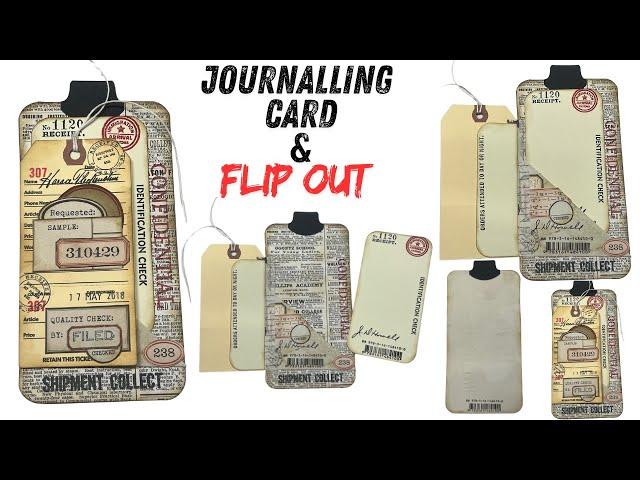 Journalling Card &  Tag Flip Out