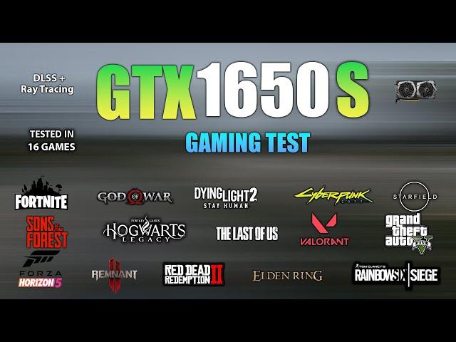 GTX 1650 Super : Test in 16 Games in Late 2023 - GTX 1650 Super Gaming