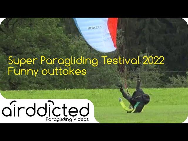 Super Paragliding Testival 2022 Kössen Funny Outtakes Fail Win Compilation