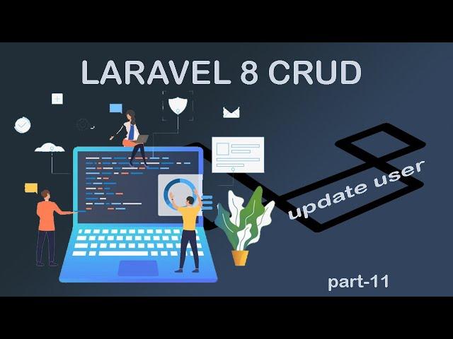 Laravel  tutorial  Update Data in Database | update user record using  AJAX Laravel 8 | update data