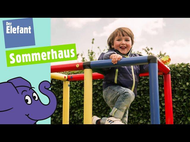 Im Schrebergarten - Umzug ins Haus für den Sommer | Der Elefant | WDR