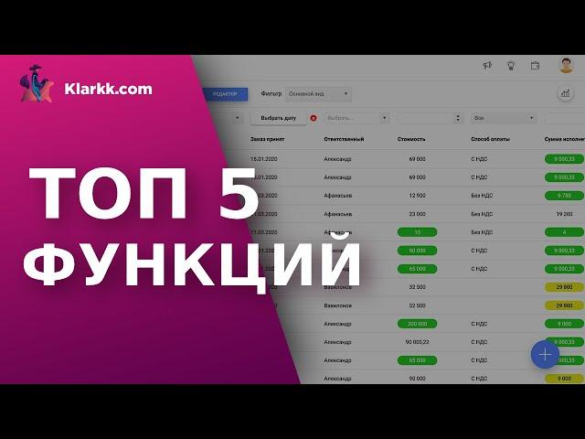  ТОП 5 функций сервиса Кларкк для учета грузоперевозок  //  Презентация 2021