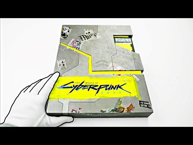 The World of Cyberpunk 2077 DELUXE EDITION Unboxing