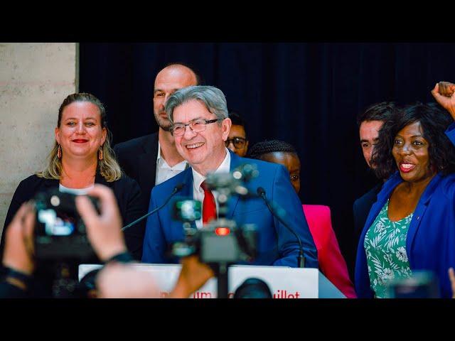 Intervention de Jean-Luc Mélenchon sur les élections législatives 2024