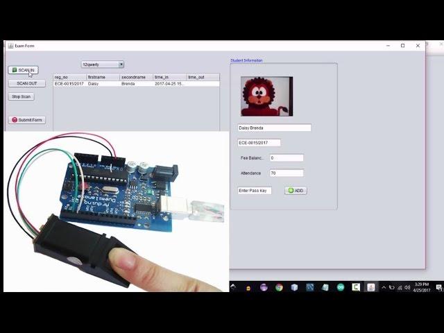 How to make an arduino Fingerprint Attendance System Project (Part 1)
