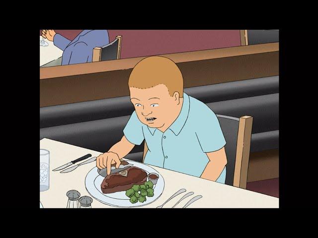 Bobby Insults a Steak (King of the Hill)