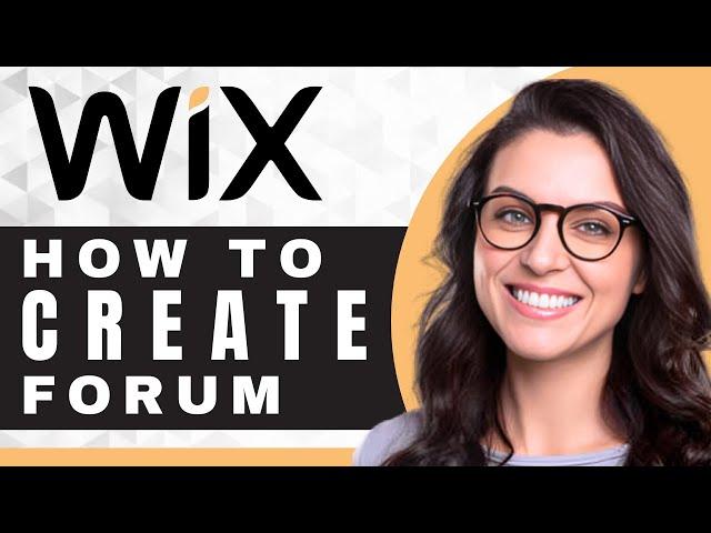 How to Create a Community Forum in Wix | Wix Tutorial (2025)