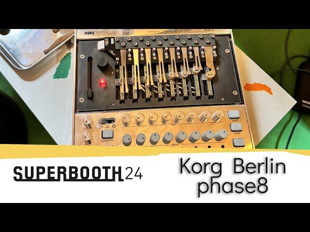SUPERBOOTH24: Korg Berlin phase8