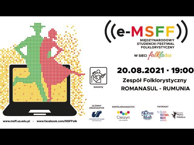 e-MSFF - w Sieci Folkloru. Koncert Zespołu Romanasul - Rumunia