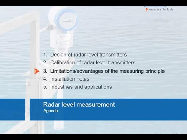 Radar level Measurement - Design of Radar Level Transmitters - Calibration