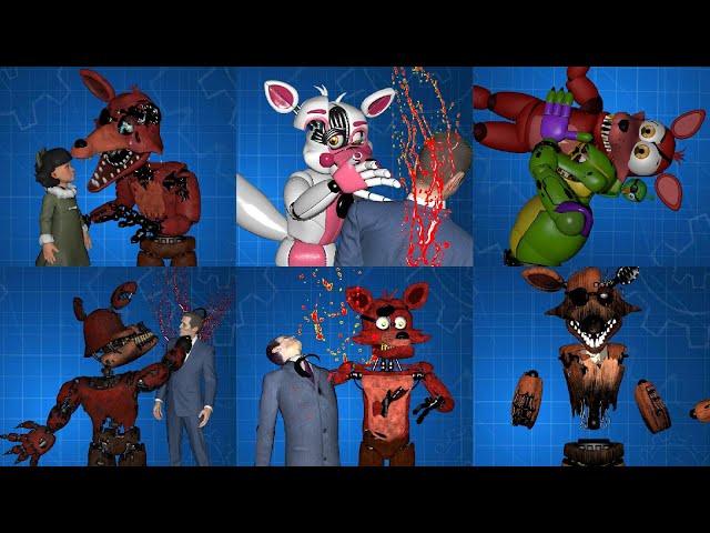 SFM/ FNaF - Damaged Foxy FNAF AR Workshop  Animation