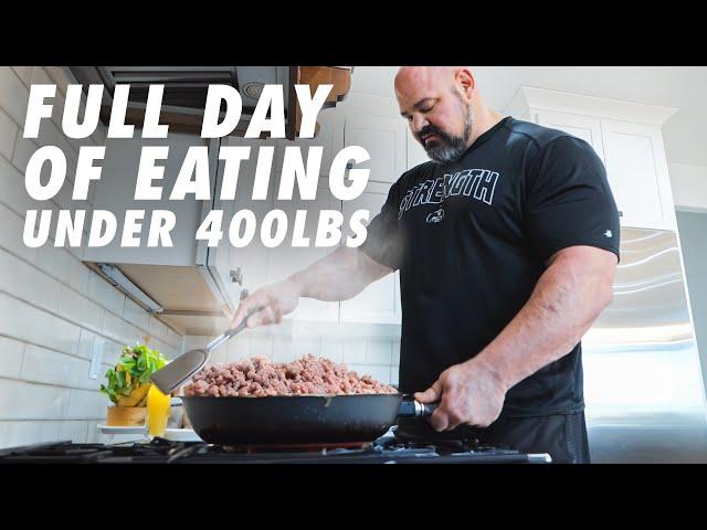 FULL DAY OF EATING TO GET UNDER 400LBS | 4,620 CALORIES