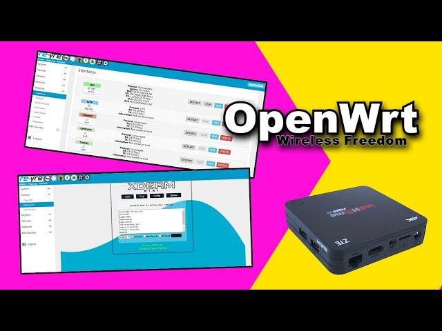 Tutorial Install OpenWrt On STB B860h Until Internet Connection