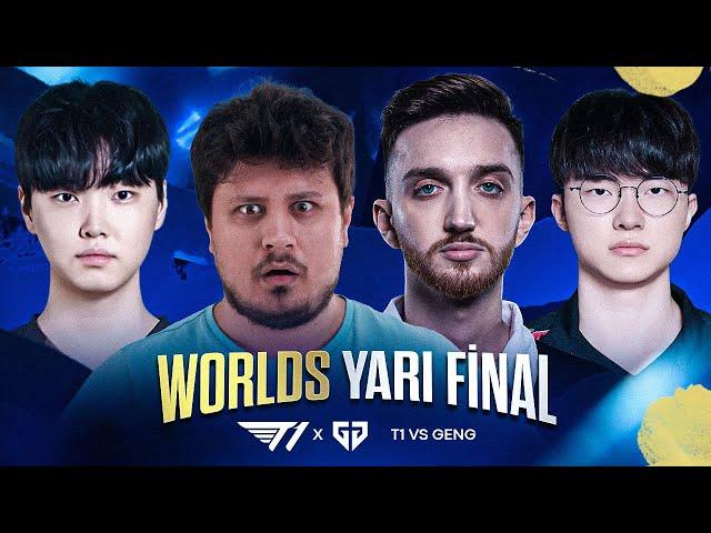 5 MİLYON İZLENEN EFSANE YARI FİNAL | T1 VS GENG WORLDS 2024 YARI FİNAL ANALİZ